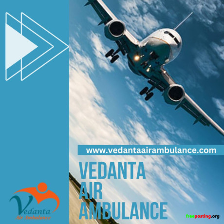 select-vedanta-air-ambulance-service-in-ranchi-with-a-life-saving-medical-machine-big-0