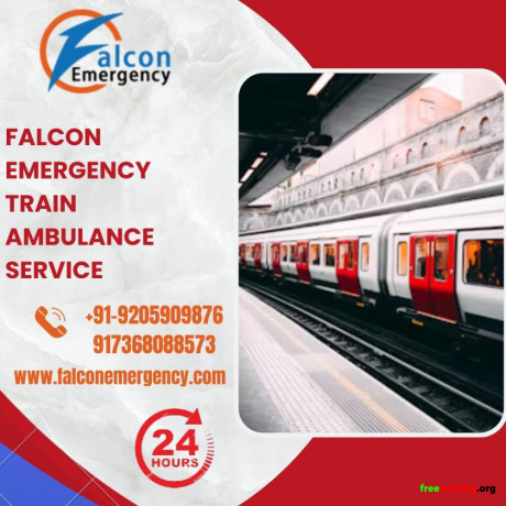 hire-falcon-emergency-train-ambulance-service-in-silchar-with-completely-safe-patient-transfer-at-a-low-charge-big-0