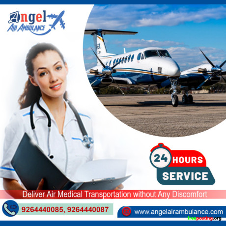 reach-the-selected-destination-comfortably-angel-air-ambulance-service-in-ranchi-big-0