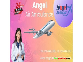 Avail the best Angel Air Ambulance Service with ICU Setup in Varanasi